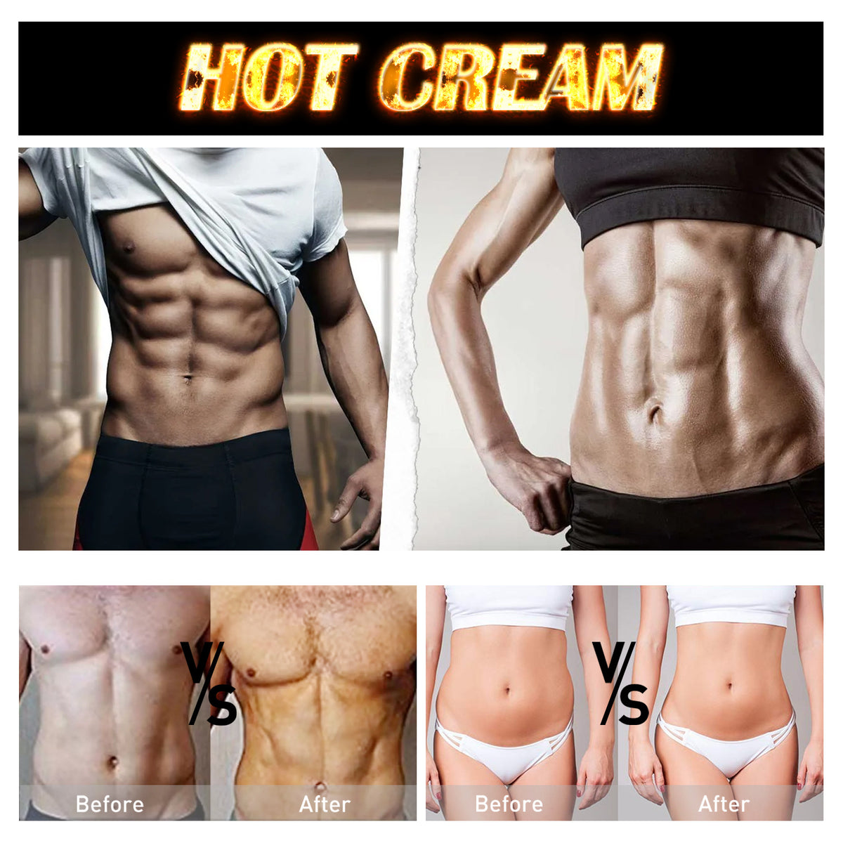 South Moon Men's And Women's Abdominal Muscle Strengthening Cream