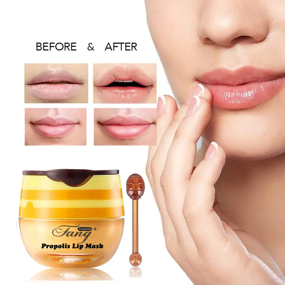 Fangoto Strawberry Propolis Nourishing Moisturizing Lip Balm Moisturizing