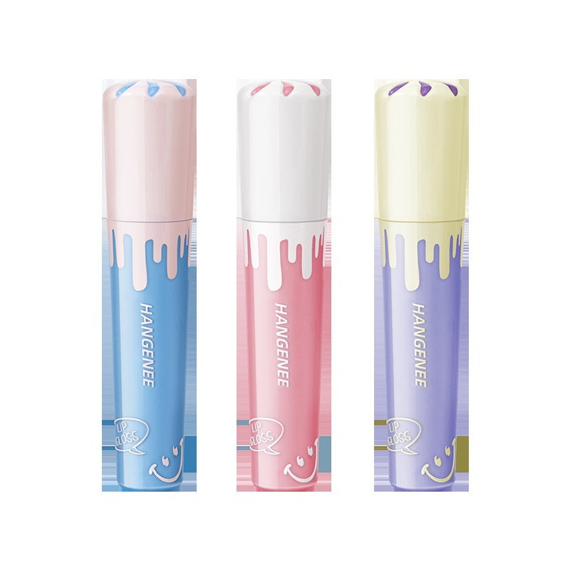 Hangenee Ice Cream White Velvet Matte Matte Lip Gloss