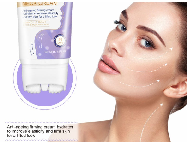 Elaimei Neck Cream Neckline Cream Smooth Anti Aging Moisturizing Brightening Cream Beauty Firming Skin Care