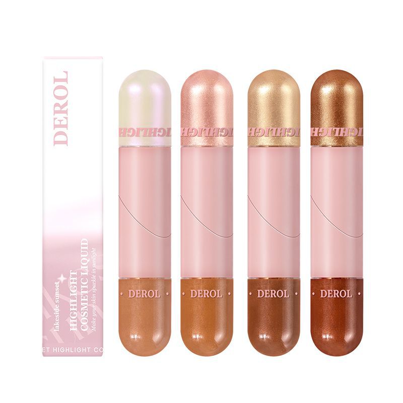 Derol Double-headed Face Lift Cream Foldable Tube Body Two-color Combination Base