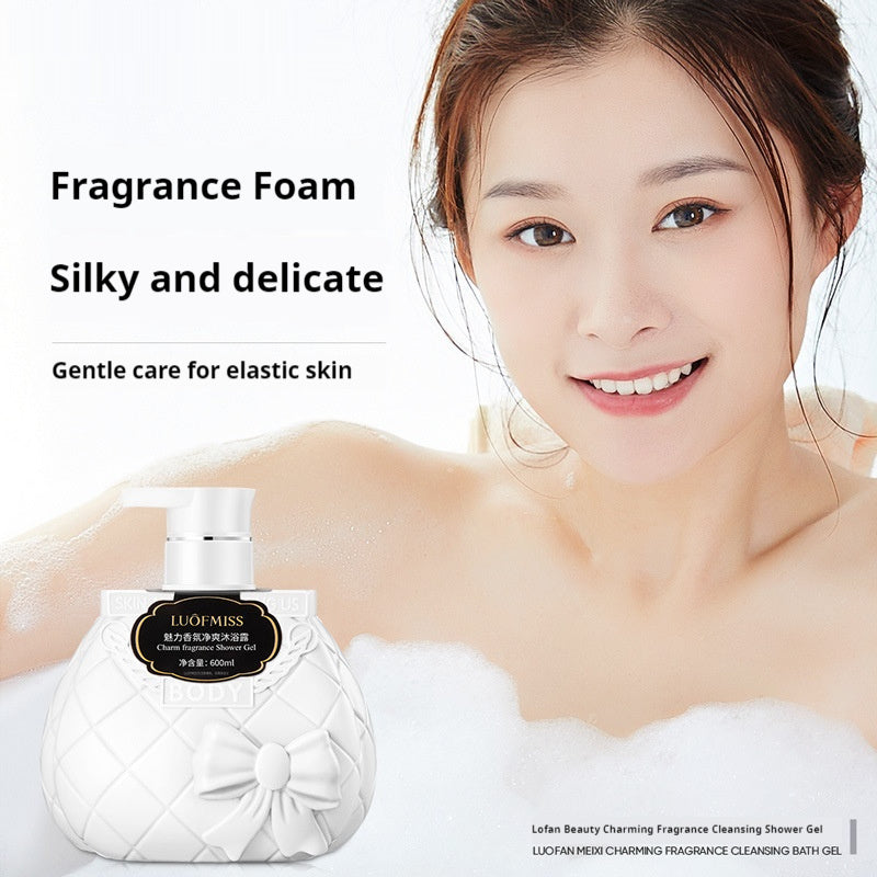 LoufMiss Fragrance Soft Shampoo Deep Cleansing Shampoo Improve Frizzy Hair Delicate Shower Gel