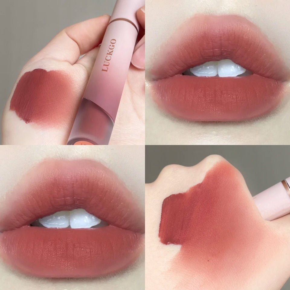 Luckgo Plain Face White Good-looking Lip Lacquer