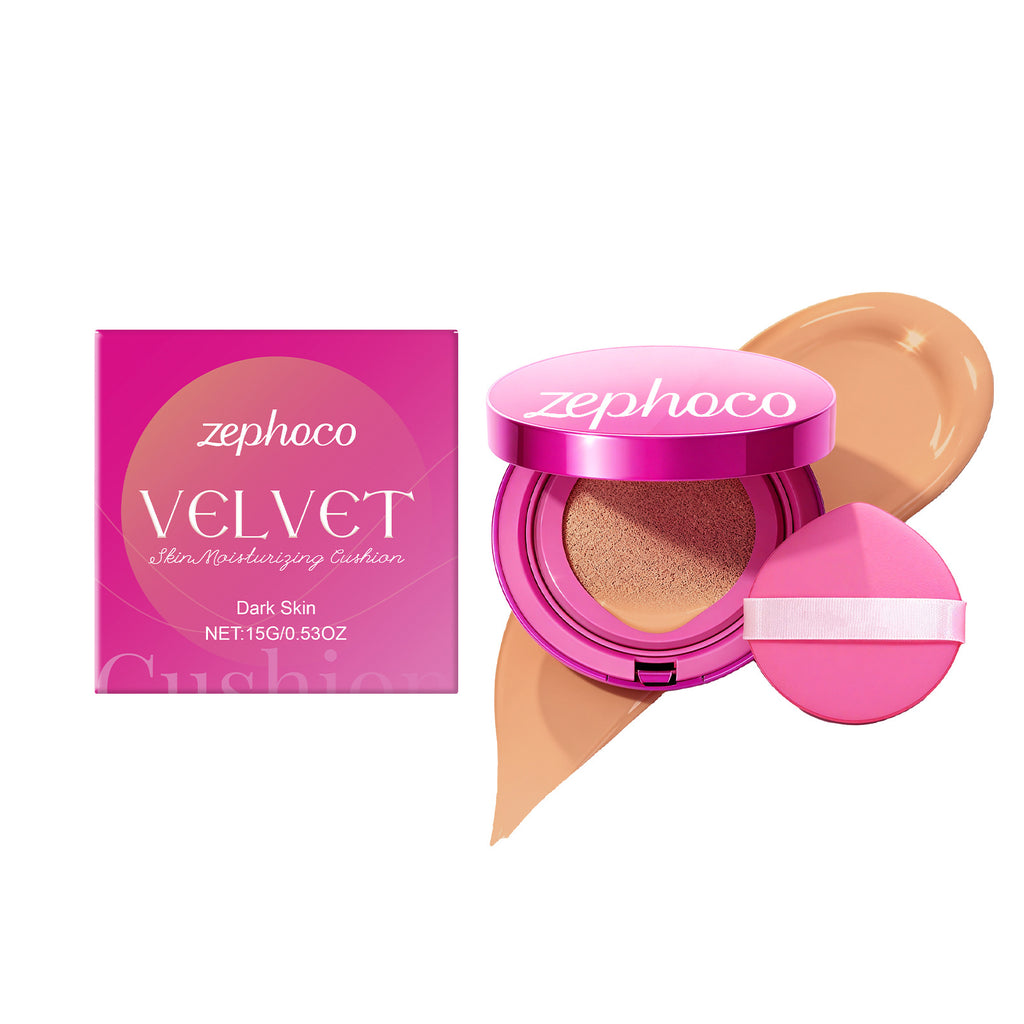 Zephoco Velvet Moisturizing Cushion Foundation