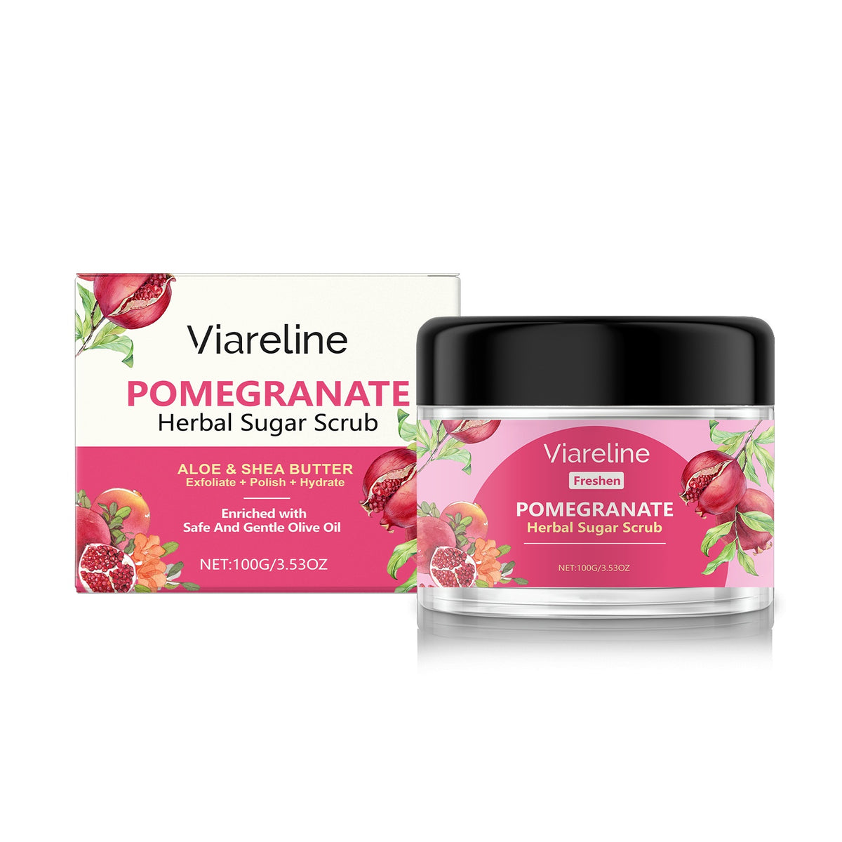 ViareLine Citrus Body Scrub Cream