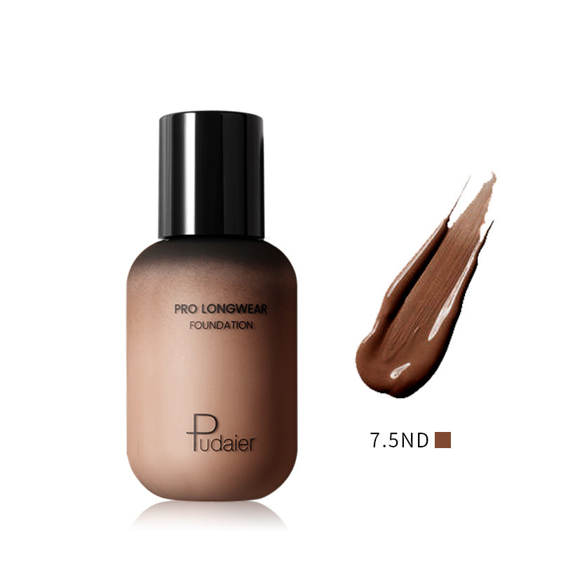 Pudaier Natural Liquid Foundation Concealer Repair Moisturizing Makeup Primer