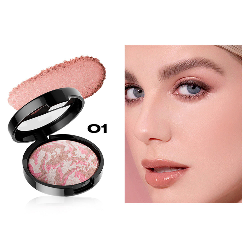 Young Vision 4-color Pork Belly Baked Powder Foundation Powder Fine Silky Improve Skin Color