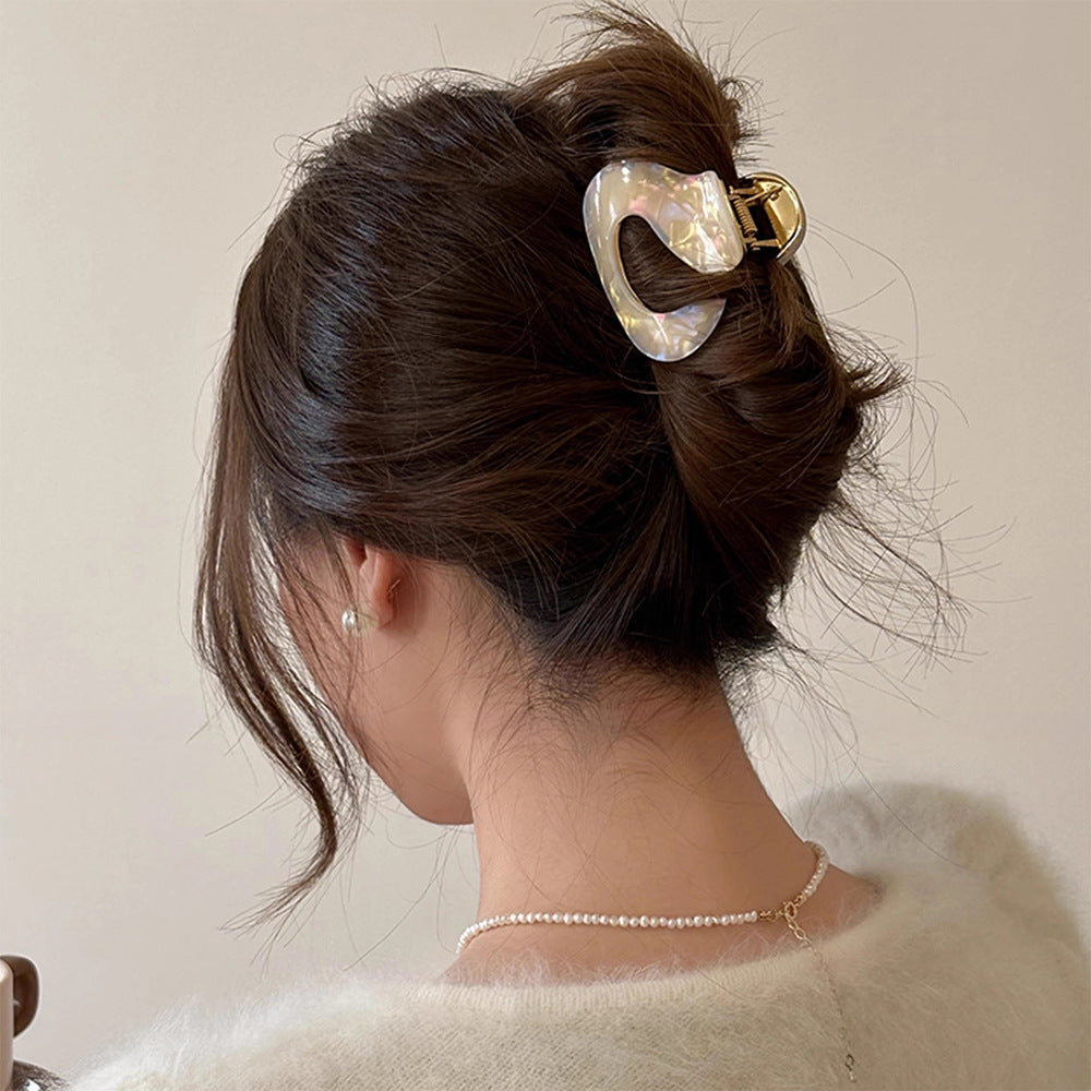 Acetate Elegant Headdress Barrettes Women