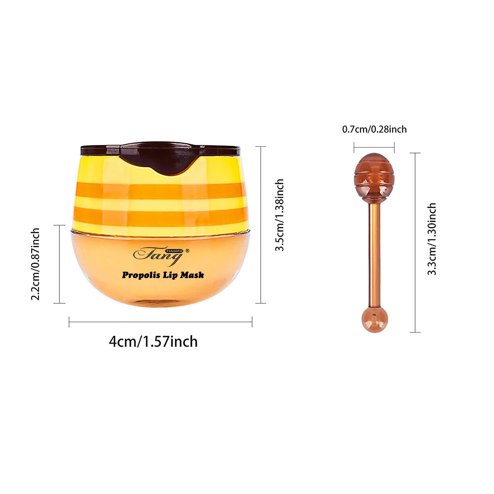 Fangoto Strawberry Propolis Nourishing Moisturizing Lip Balm Moisturizing