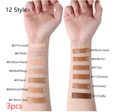 Langmanni Makeup Liquid Foundation Oil Control Concealer