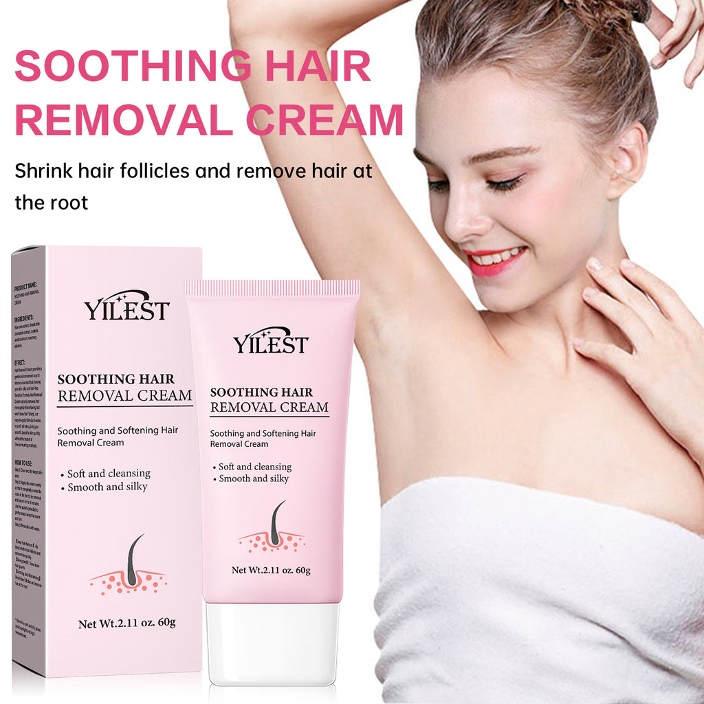 Yilest Depilatory Cream Mild, Smooth, Delicate And Moisturizing