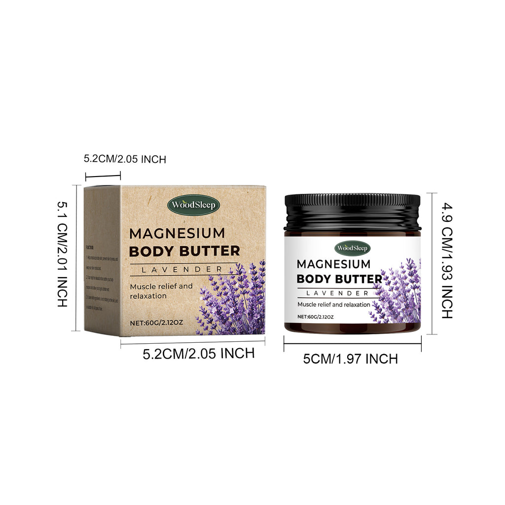 WoodSleeep Lavender Magnesium Body Soothing Cream