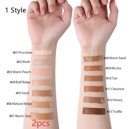 Langmanni Makeup Liquid Foundation Oil Control Concealer