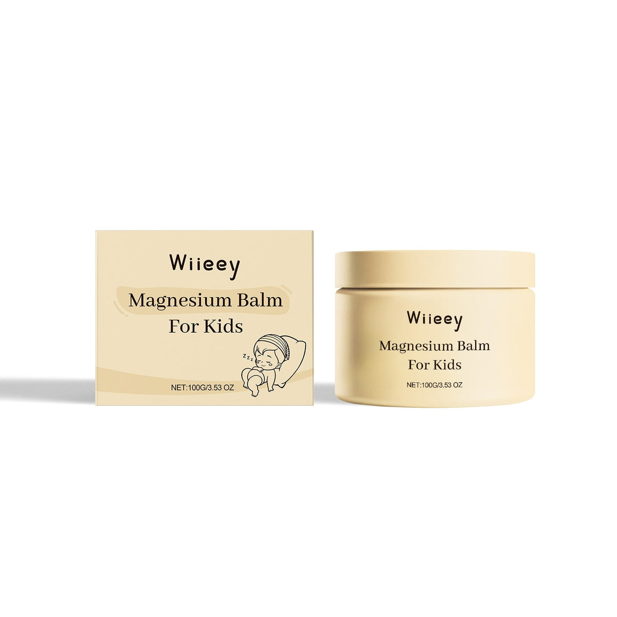 Wiieey Children's Magnesium Bedtime Soothing Cream