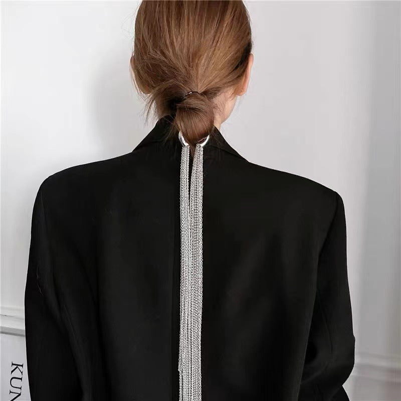 Fashion Designer Style Long Tassel Chain