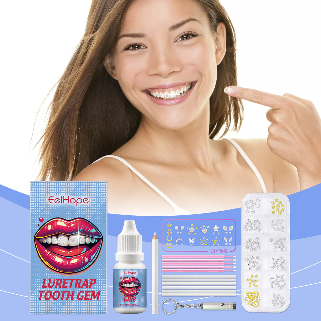 Eelhope DIY Fashion Teeth Decoration Beauty Suit