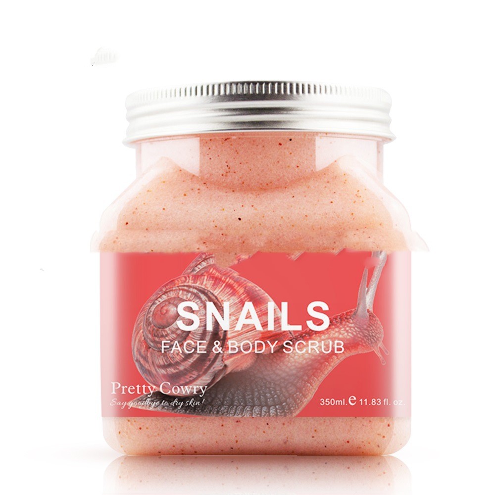 Pretty Cowry Fruit Fragrance Bath Salt Exfoliating Body Scrub Cream