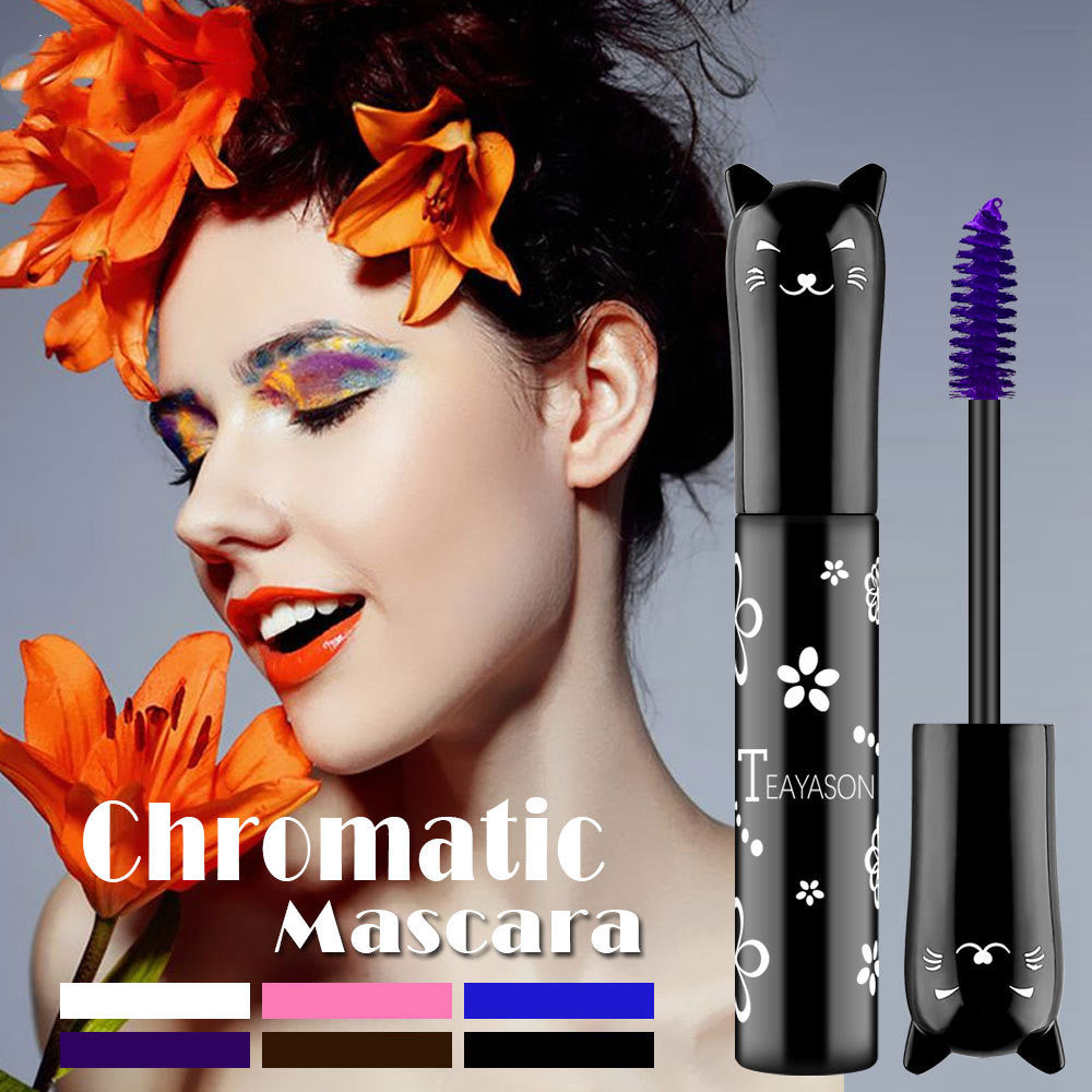 TEAYASON Color Mascara Blue Purple White Purple