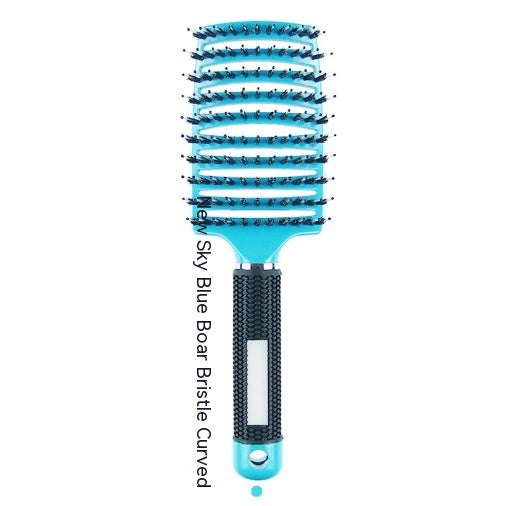 Big Curved Comb Bristle Massage Comb Eight Claws