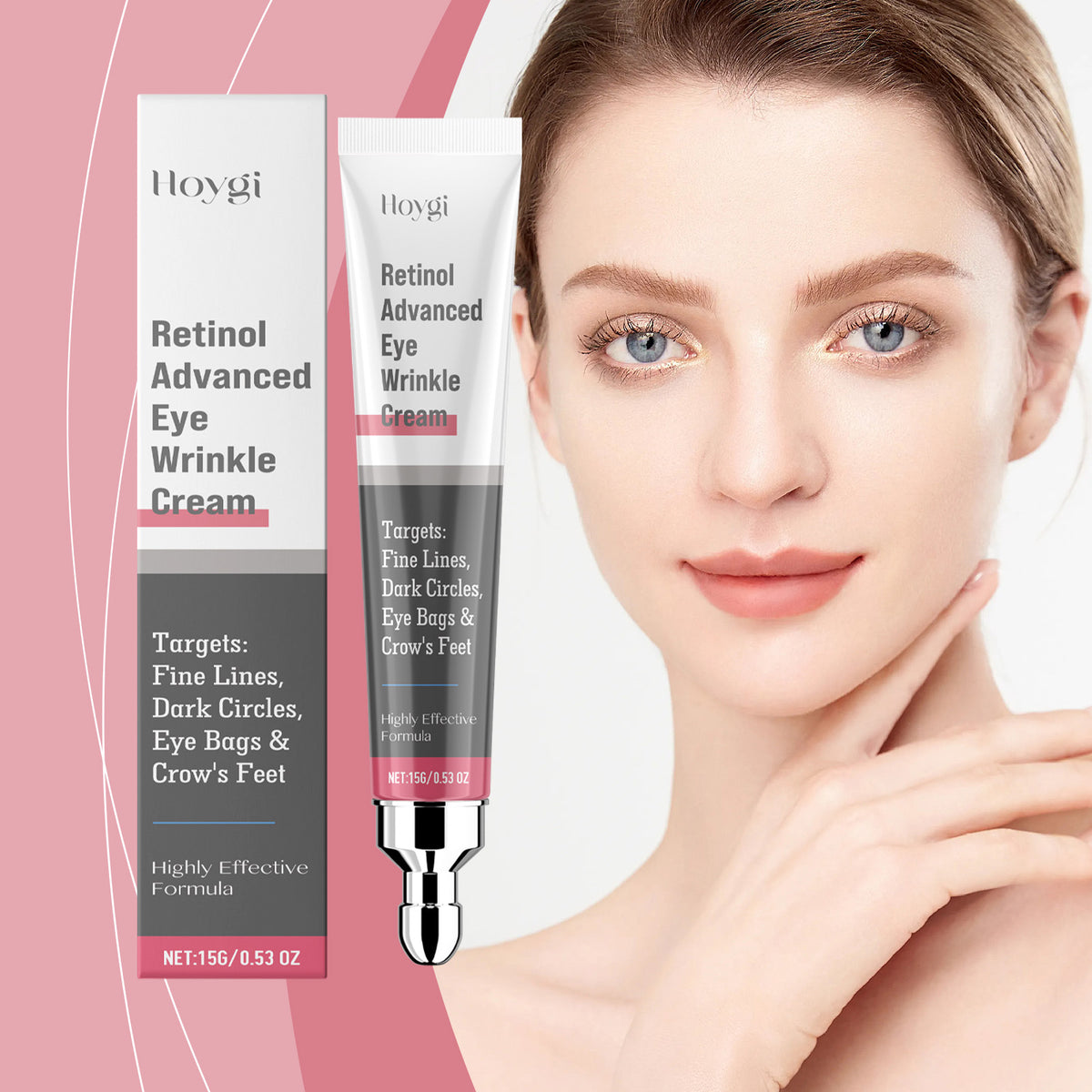 Hoygi Retinol Eye Cream Lifting Nourishing And Hydrating