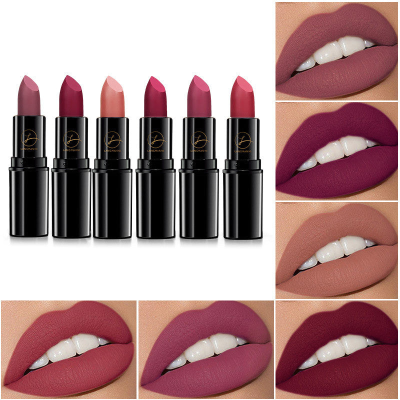 Langmanni Starry Sky Lipstick Pen Single Matte Moisturizing Long-lasting Lipstick