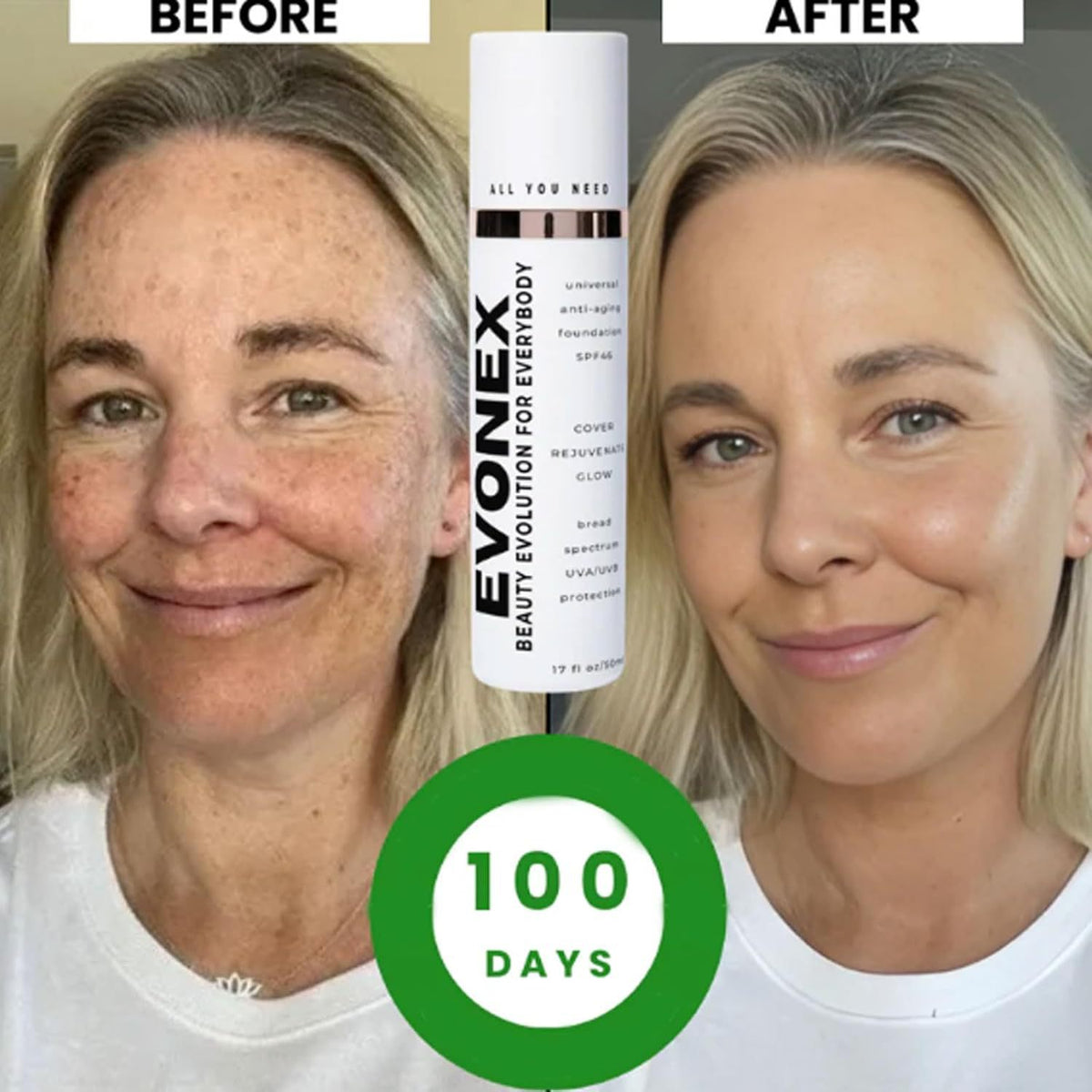 Evonex Anti-Aging Liquid Foundation Skin Recovery