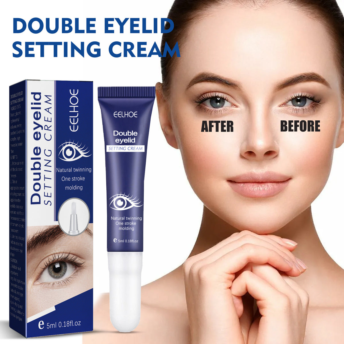Eelhoe Double Eyelid Double Eyelid Cream Tight Waterproof