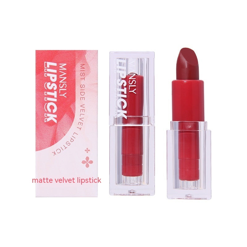 Mansly Velvet Matte Matte Lipstick No Stain On Cup Not Easy To Fade