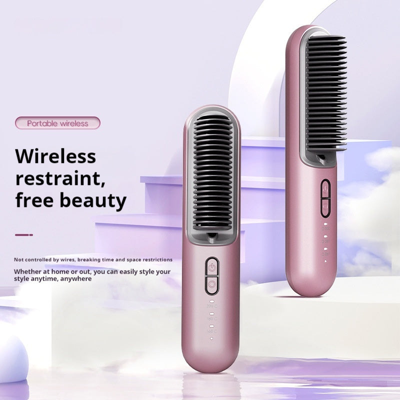 Wireless Straight Comb Portable 60 Million Anion Hair Care Electric Comb
