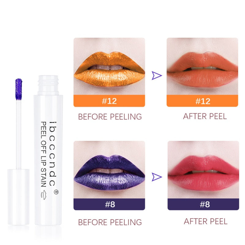 Ibcccndc Tear-off Lip Gloss Non-fading Matte Lipstick
