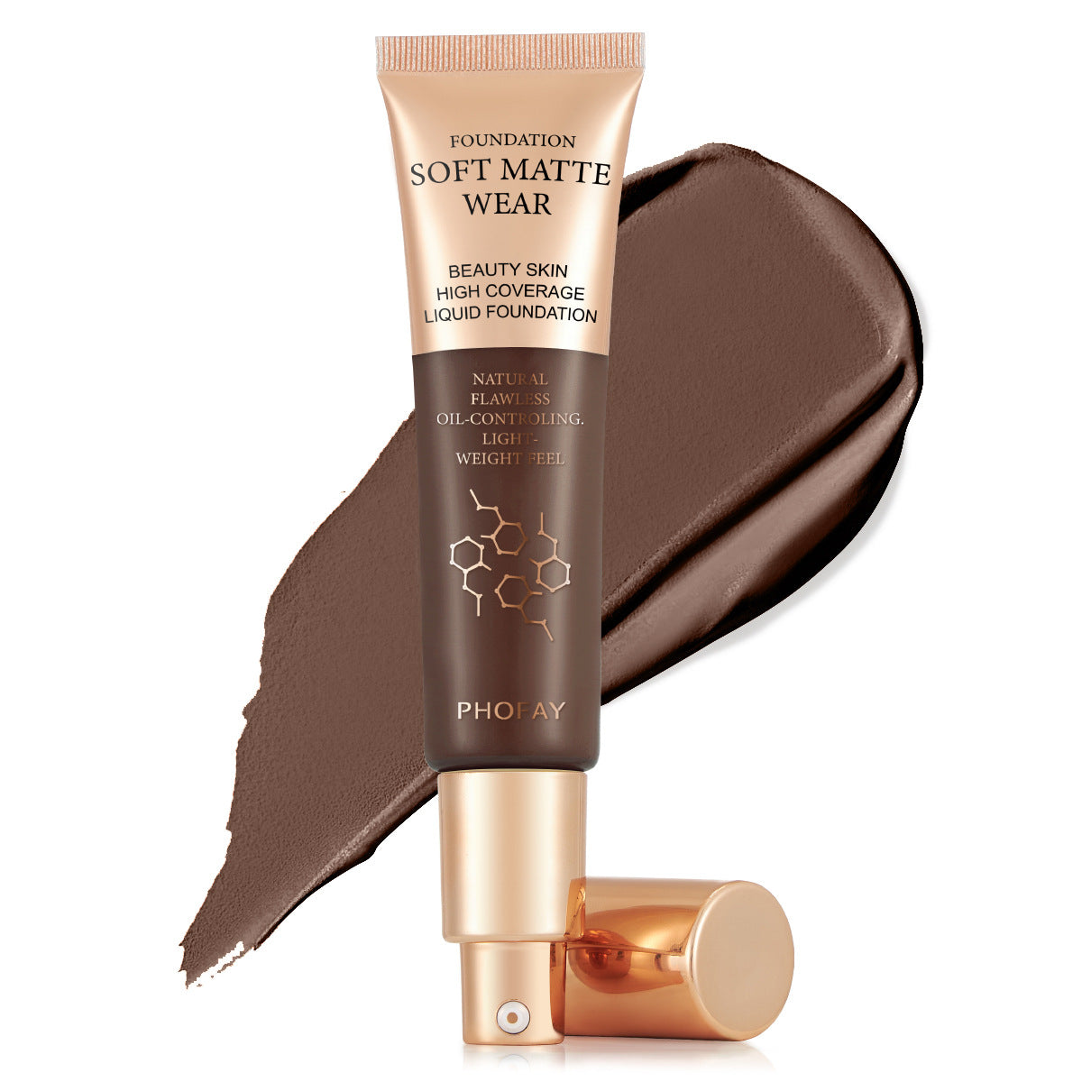 Phofay Long-lasting Concealer Foundation For Oily Skin That Doesn't Cake