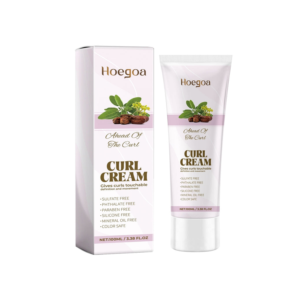 Hoegoa Jojoba Oil Curling Hair Qualitative Cream