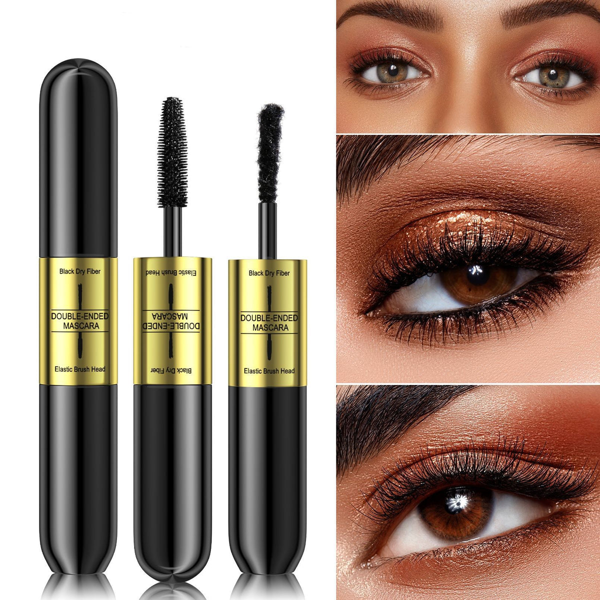 Hellokiss Double-headed Two-in-one Fiber Grafting Mascara Waterproof Thick