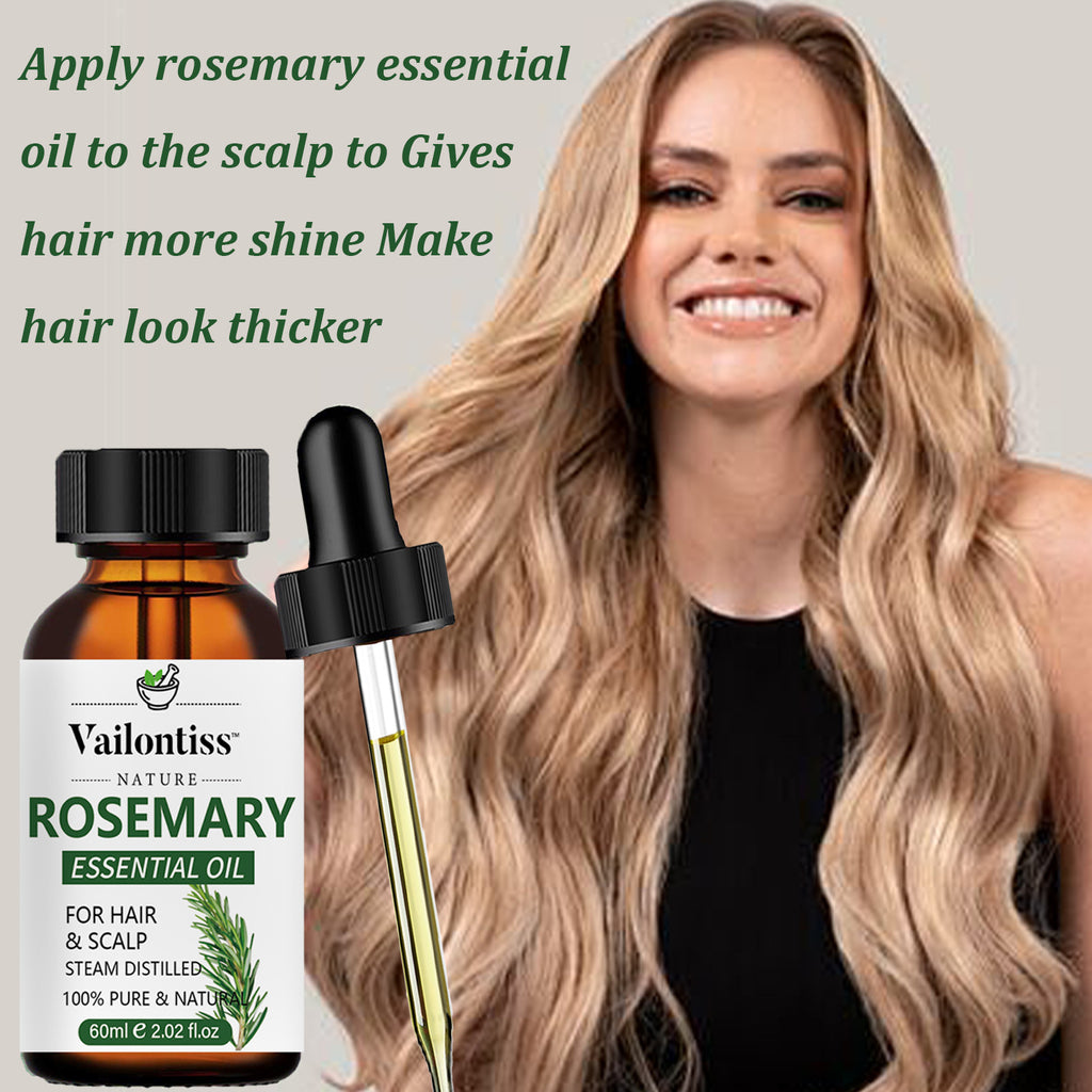 Vailontiss Rosemary Hair Care Essential Oil Hair Growth Strengthening