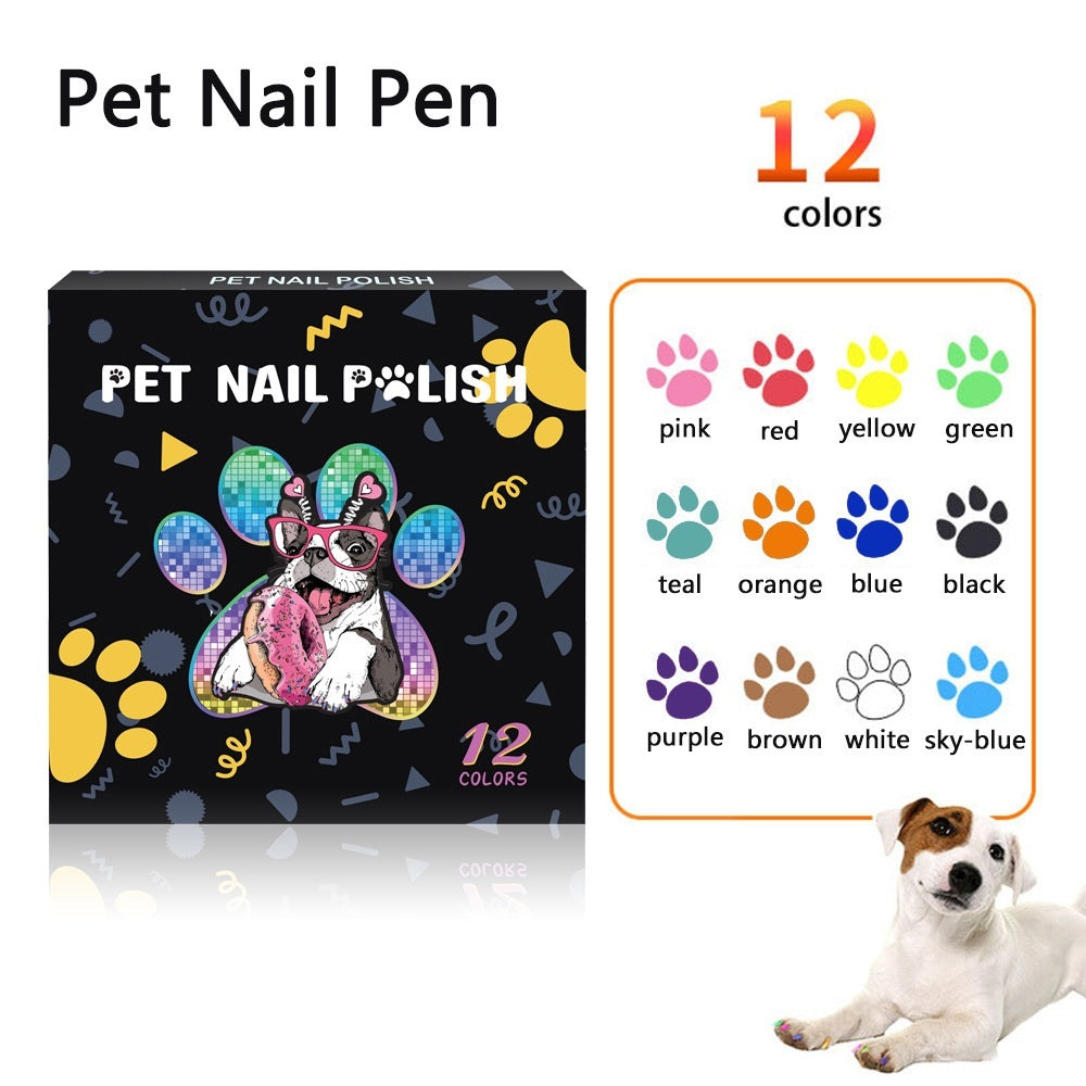 Aerylie Arclic Marker Opaque Color Nail Brush Graffiti Water-based Laminated Pet Manicure