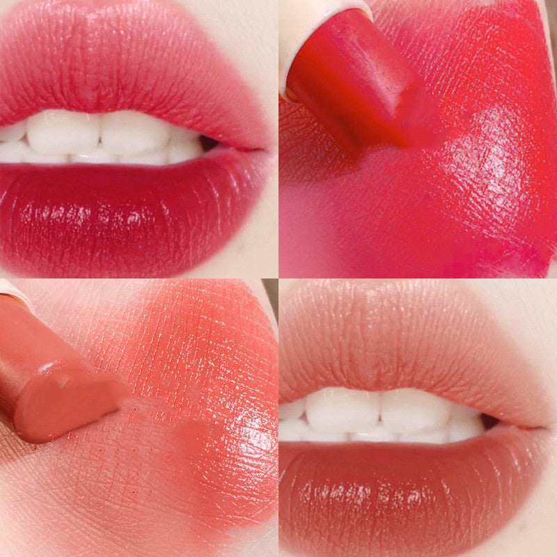 XiXi Lipstick Apricot Orange Square Rod Texture Is Clear And Moisturizing Colored And Waterproof