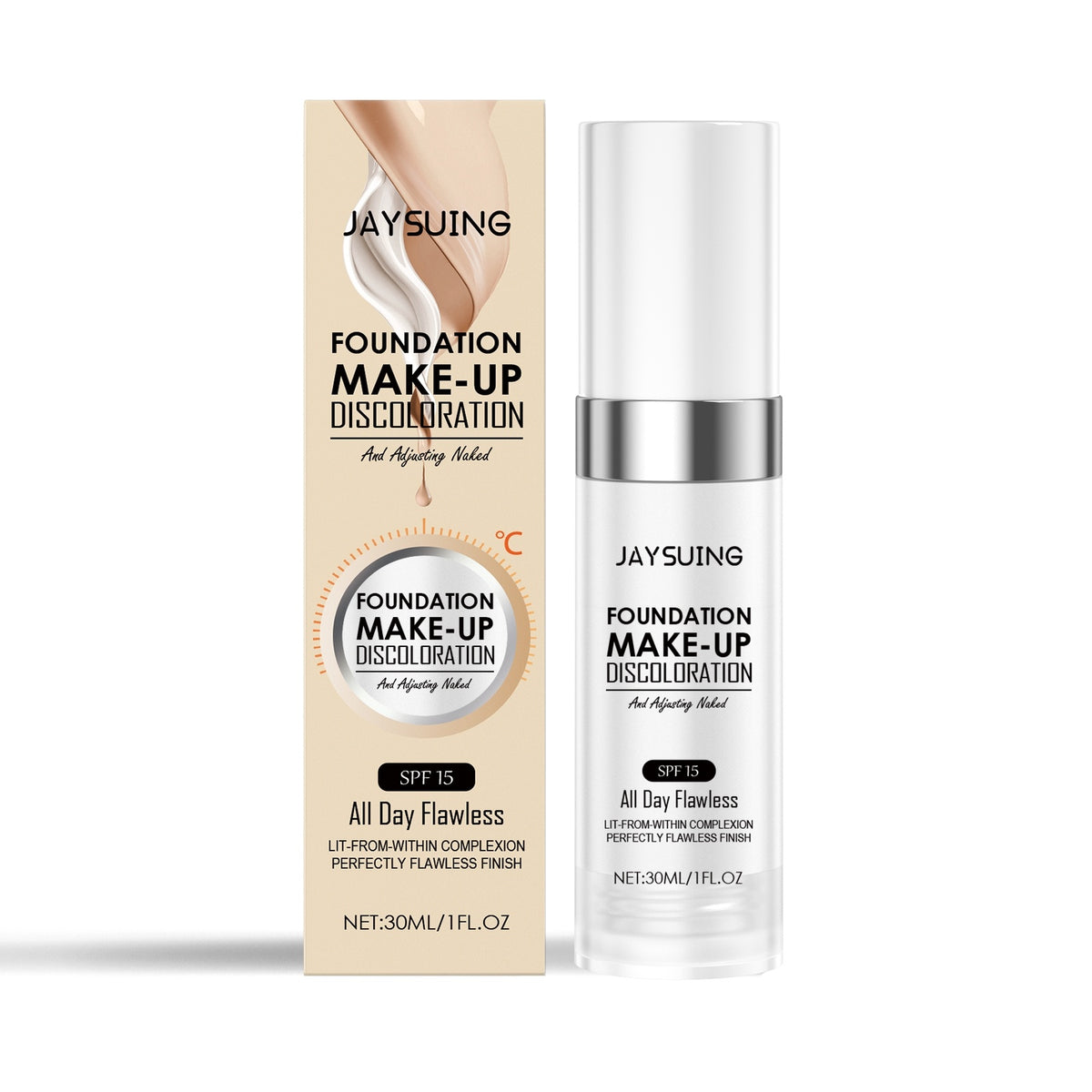 Jaysuing Temperature Changing Liquid Foundation 30ml