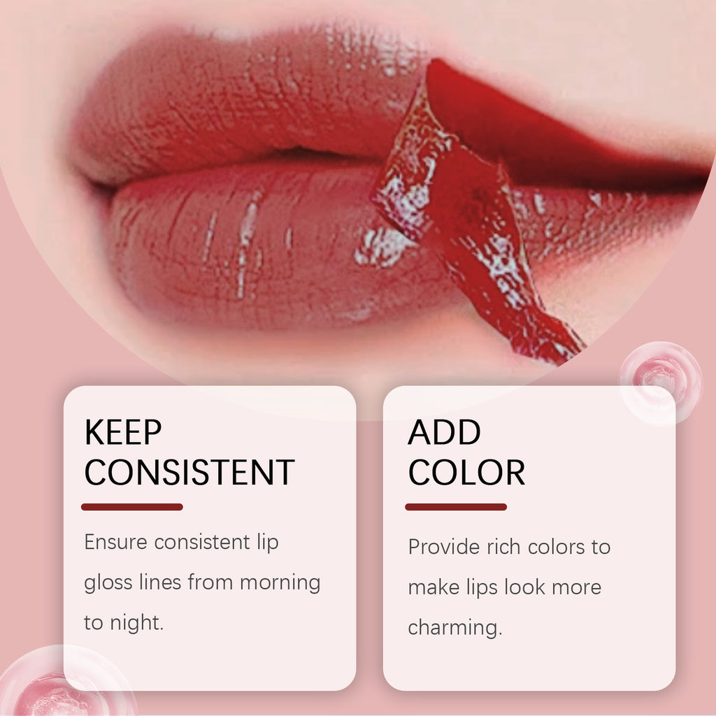 Eelhoe Peeling Lip Gloss Waterproof Lip Liner Stain Tattoo Long Lasting Makeup Peel Off Tattoo Lipgloss Hydrating Matte Lip Peel Off Lipliner Cosmetics