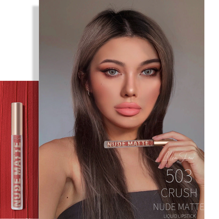 Allen Shaw Non-stick Lipstick European And American Lip Gloss