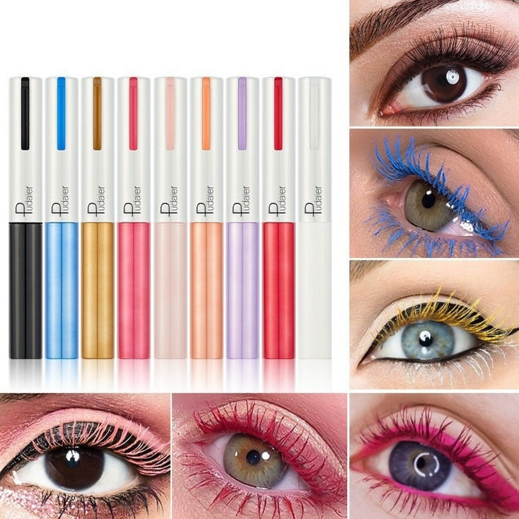 Pudaier Beauty Color Mascara Long Curling Waterproof