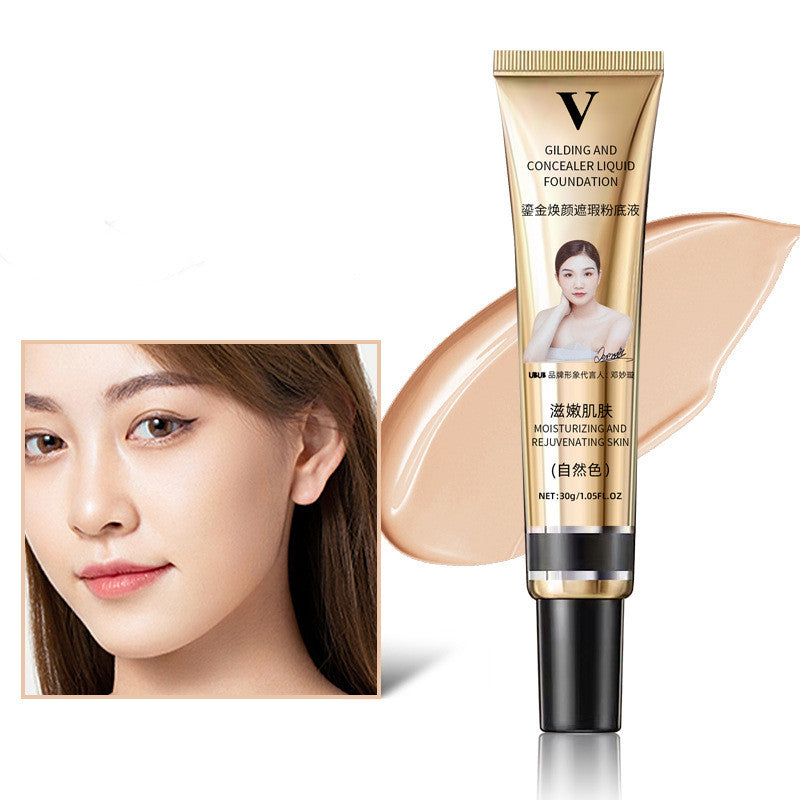 V Isolation Moisturizing Gilt Concealer Liquid Foundation