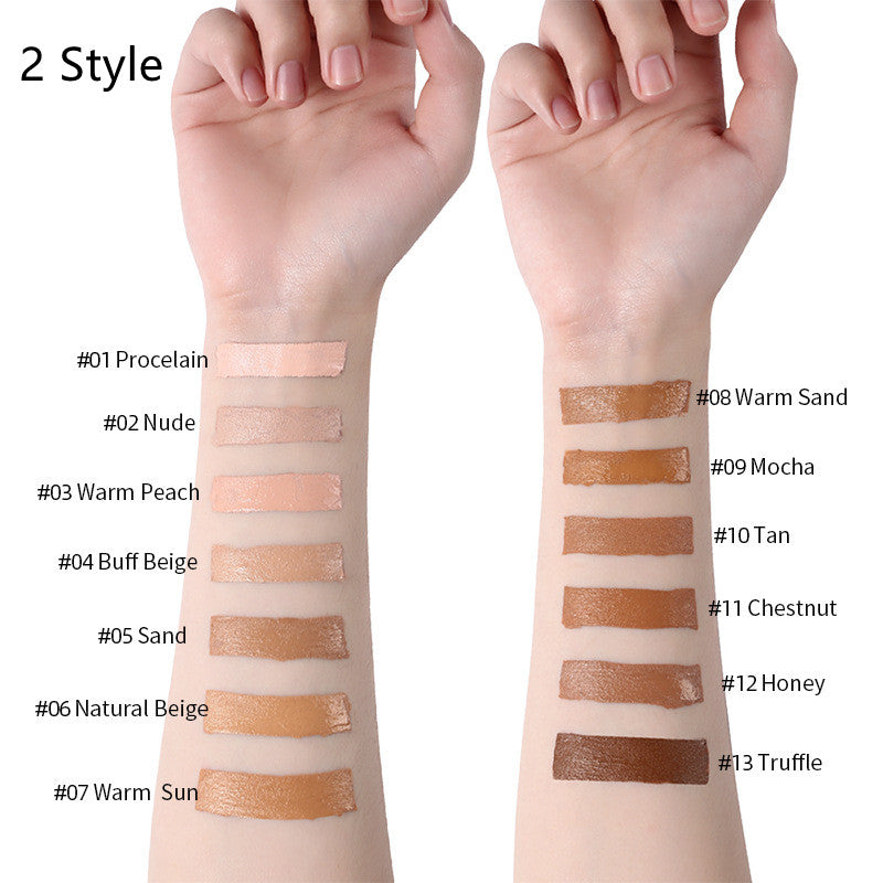 Langmanni Makeup Liquid Foundation Oil Control Concealer