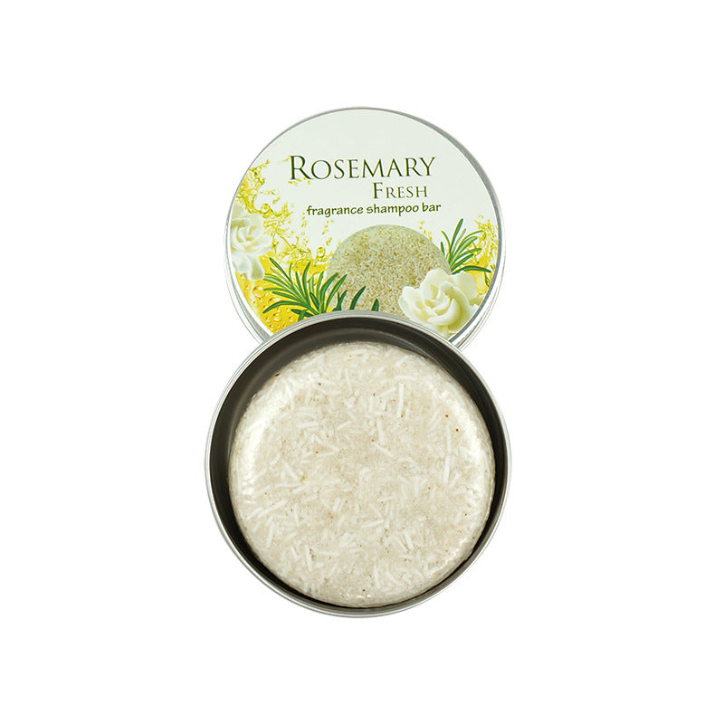 RoseMary Silicone-free Polygonum Multiflorum Shampoo Soap Aluminum Box
