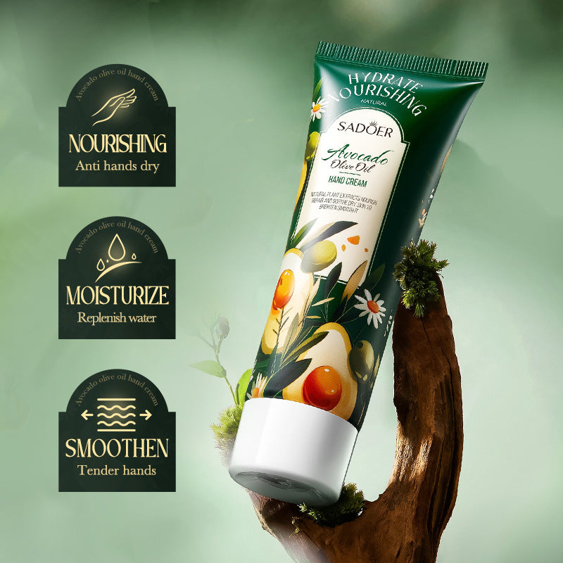 Sadoer Avocado Nourishing Hand Cream Olive Oil Moisturizing