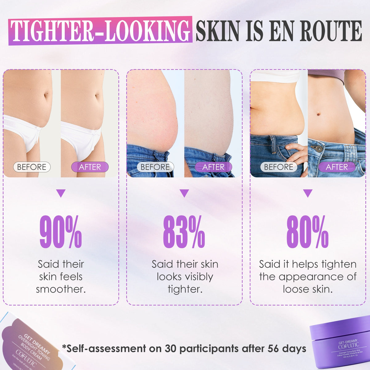 Go-Dreamy Cofultic Night Sleep Tightening Cream Flat Wrinkles