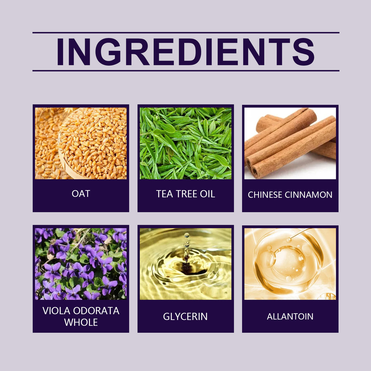 Houkea Violet Skin Care Soothing Cream