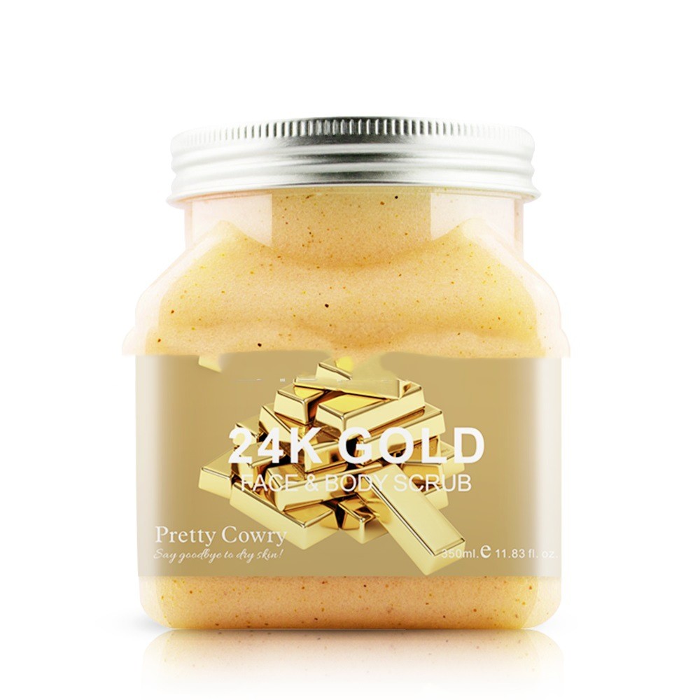 Pretty Cowry Fruit Fragrance Bath Salt Exfoliating Body Scrub Cream
