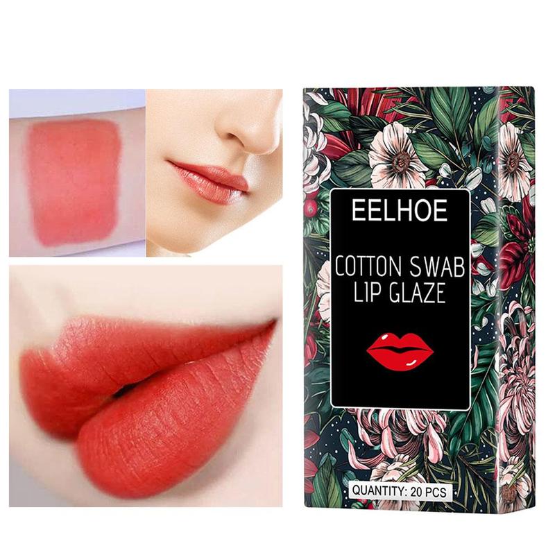 Tatto lipstick Cotton Swab Cigarette Case Lip Glaze