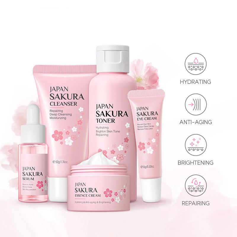 Japan Sukara Moisturizing And Moisturizing Face Cream Skin Care Kit