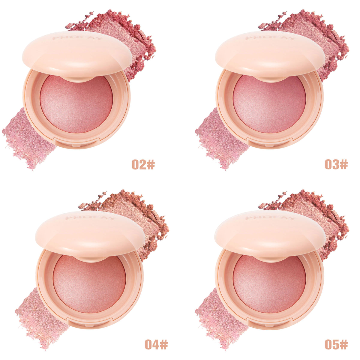 PHOFAY Luminous Powder Blush